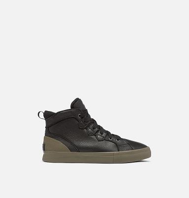 Sorel Caribou Shoes UK - Mens Sneaker Black (UK814376)